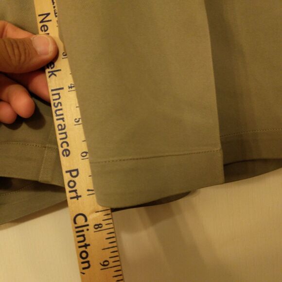 Tommy bahama silk shorts mens 38 brown pleated relaxed fit tropic of dress - Picture 5 of 9